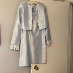 Blue Confirmation/ Special Occasion Dress with Jacket